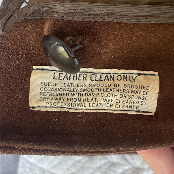 Vintage Suede Leather Fringe  Jacket - Picture 5 of 6